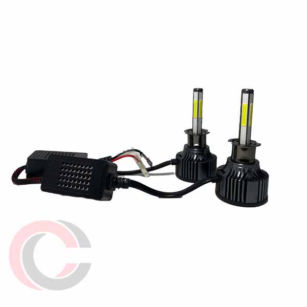 خرید هدلایت 4 طرفه مدل LED H3 دوتایی پارس تاب