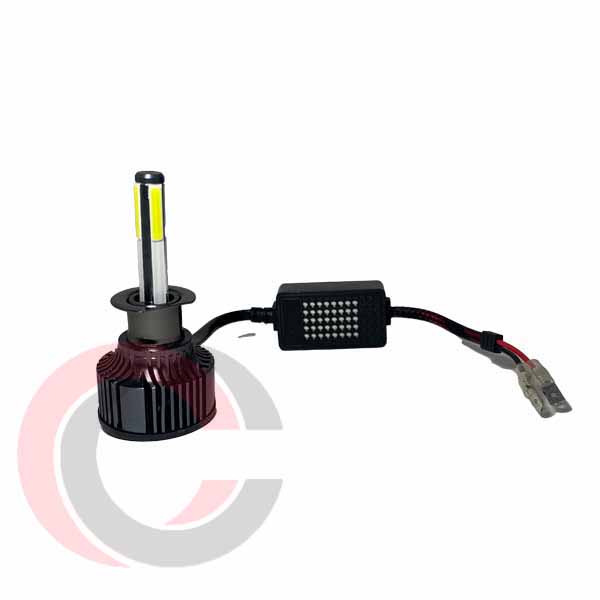 قیمت و خرید هدلایت 4 طرفه مدل LED H1 دوتایی پارس تاب